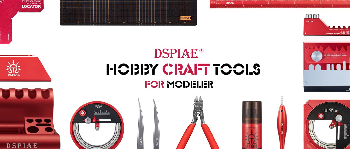 DSPIAE Model Sanding Sponge Set Professional polishing tools For