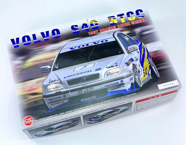 NuNu Hobby 1/24 Racing Series VOLVO S40 1997 BTCC Brands Hatch Winner
