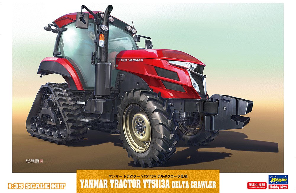 Hasegawa 1/35 Yanmar Tractor YT5113A
