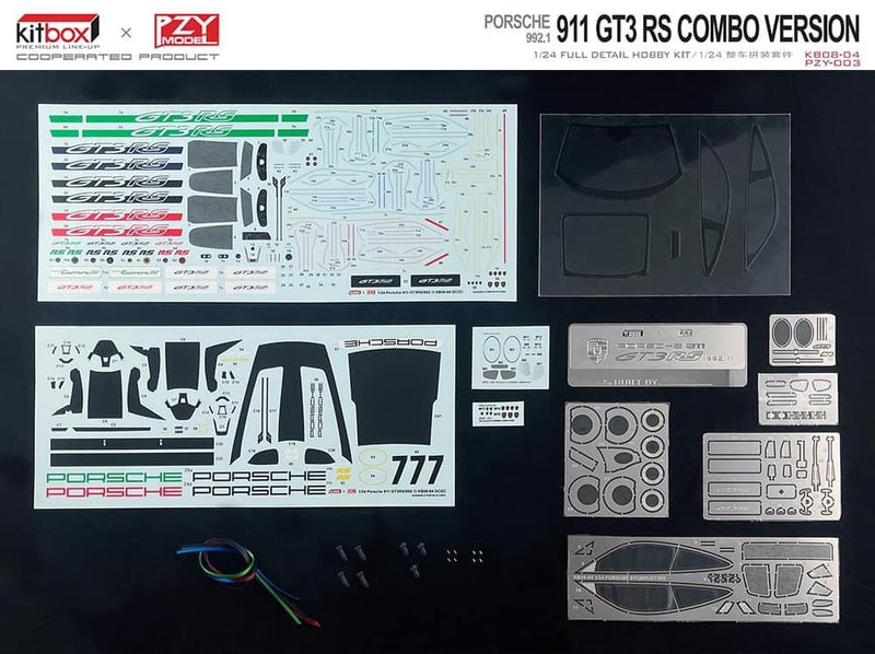 PZY - 1/24 PORSCHE 911 GT3 RS COMBO VERSION