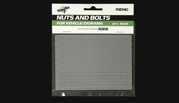 Meng 1/35 Nuts and Bolts Set B (Small) for Vehicles and Dioramas