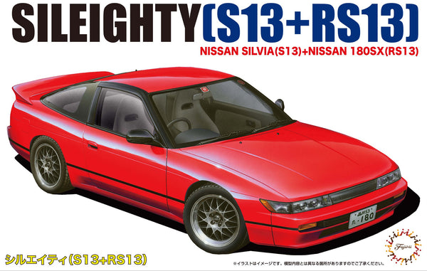 Fujimi 1/24 Nissan Sileighty S13+RS13 2-Door Car