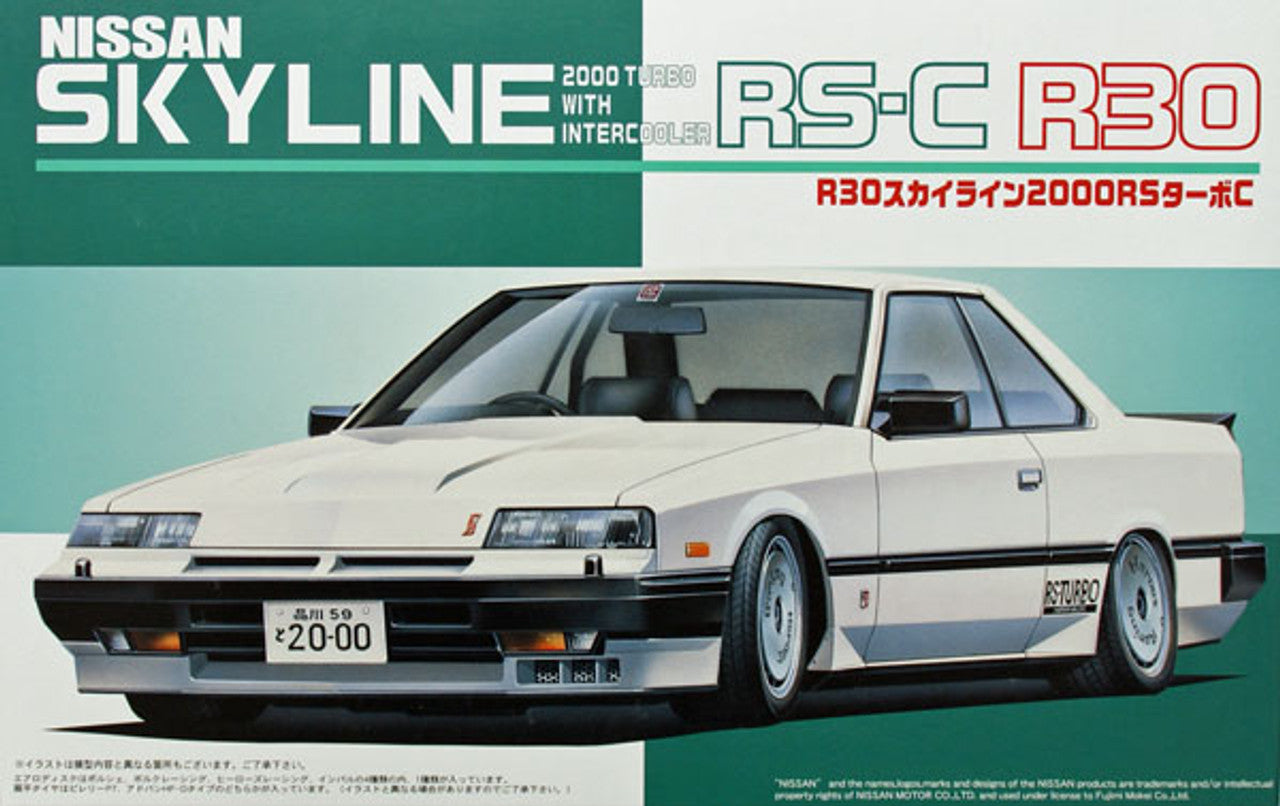 Fujimi 1/24 Nissan Skyline RS-C R30 2000 Turbo with Intercooler RS-X