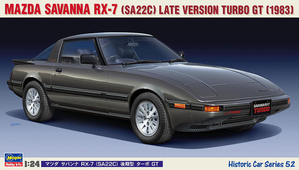 Hasegawa 1/24 Mazda Savanna RX-7 (SA22C) Late Version Turbo GT