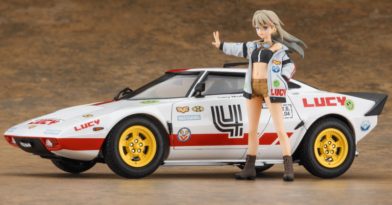 Hasegawa 1/24 Wild Egg Girls Lancia Stratos “Lucy Mcdonnell” w/Figure