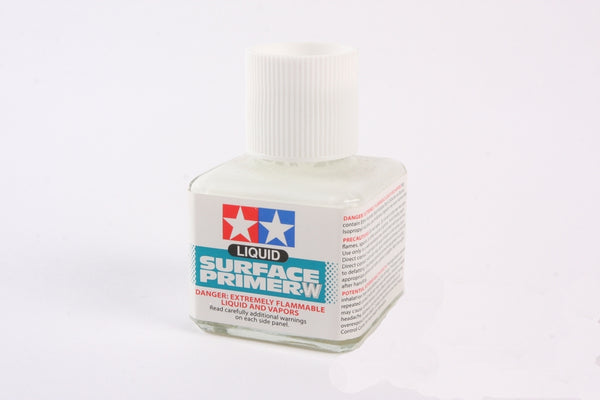 Tamiya Liquid Surface White Primer (40ml Bottle)