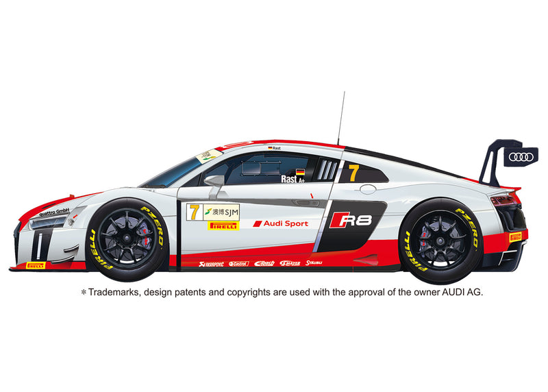 NuNu Hobby 1/24 Audi R8 LMS GT3 2015 FIA GT3 World Cup with Masking Sheets