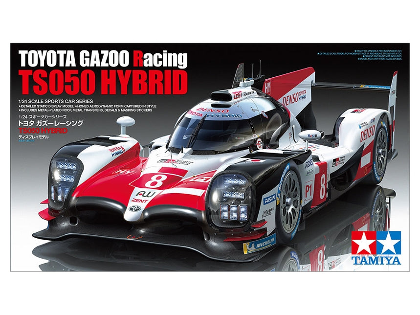 Tamiya 1/24 Toyota TS050 Hybrid Gazoo Race Car *Dented Box