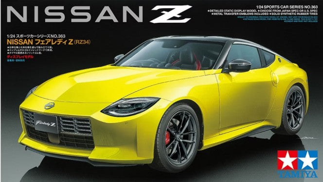 Tamiya 1/24 Nissan Z RZ34 Sports Car Scale Model Kit | Scale Riders