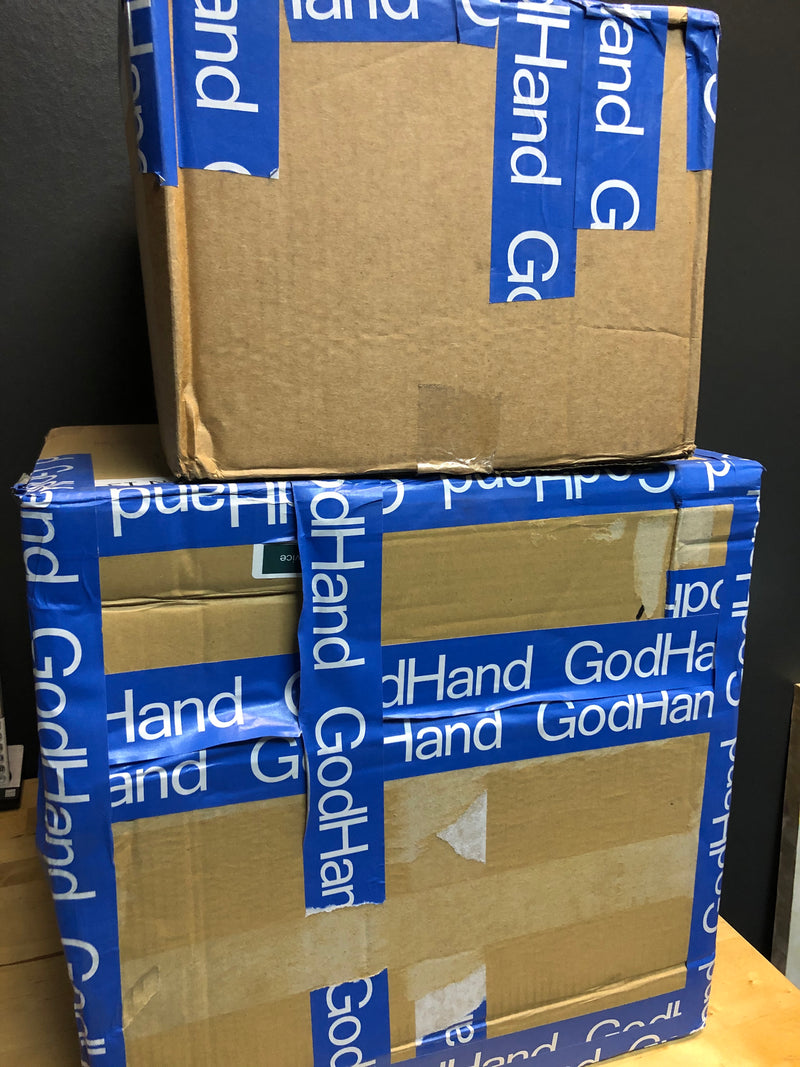 First Product Shipment by GodHand