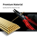 DSPIAE Brass Bars For Modeling 0.5mm (8pcs)