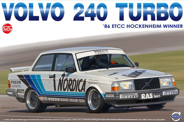 NuNu Hobby 1/24 VOLVO 240 Turbo 86 ETCC Hockenheim