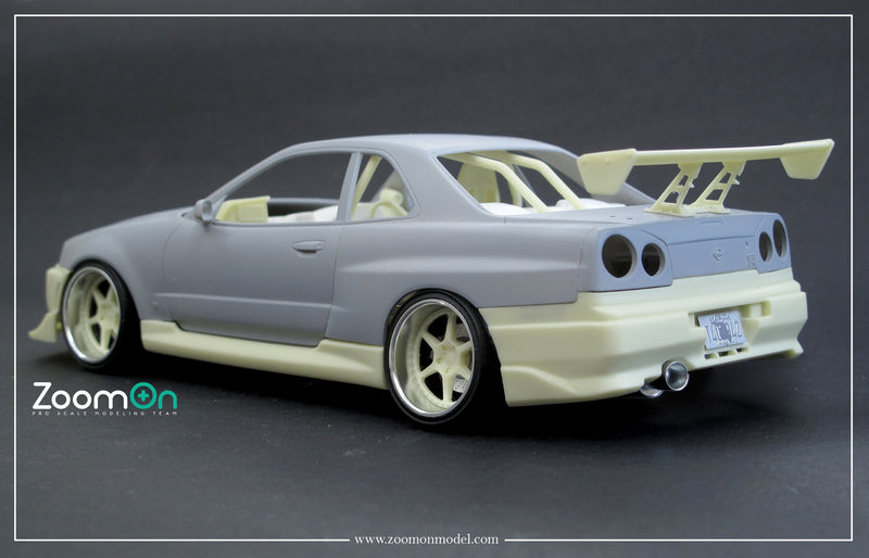 ZoomOn Z140 Nissan Skyline GT-R R34 F&F 2 part set