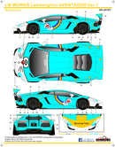 SK Decals SK24167 LB-WORKS Lamborghini AVENTADOR Ver.1 Doraemon