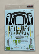 SK Decals SK24163 LB-WORKS Lamborghini AVENTADOR Ver.1 Monster Energy