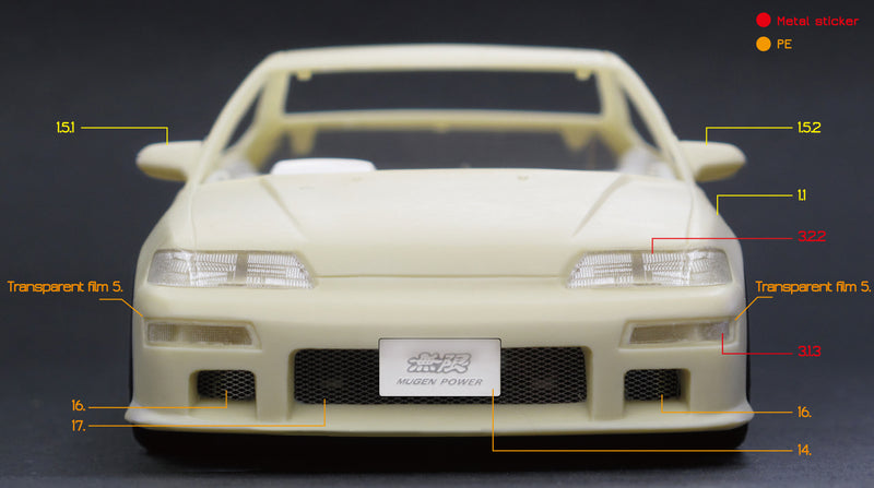 ZoomOn Z157 Honda CRX (EF8) Mugen