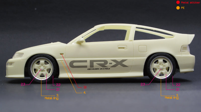 ZoomOn Z157 Honda CRX (EF8) Mugen