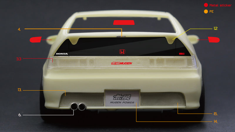 ZoomOn Z157 Honda CRX (EF8) Mugen