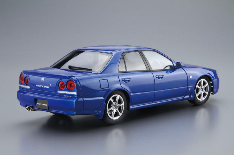 Aoshima 1/24 NISSAN ER34 SKYLINE 25GT-X TURBO '98 / 25GT TURBO '01