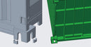 Fujimi 1/24 20ft Container (Green) - PRE ORDER