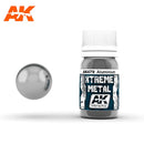 AK-INTERACTIVE AKI-479 Xtreme Metal Aluminium Paint 30ml Bottle