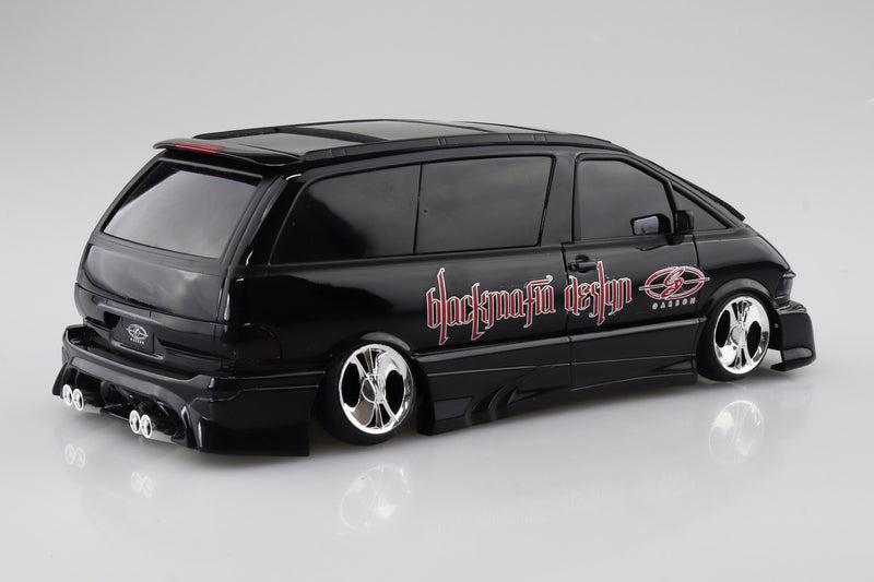 Aoshima 1/24 Black Mafia TCR11W Estima '98 (Toyota)
