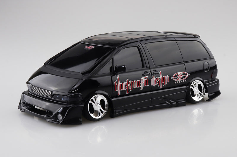 Aoshima 1/24 Black Mafia TCR11W Estima '98 (Toyota)