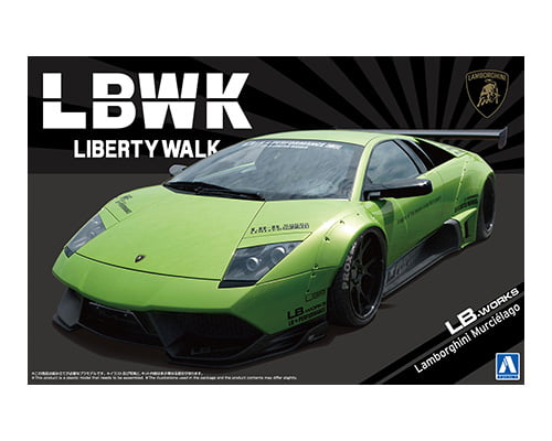 Aoshima 1/24 LB WORKS Lamborghini Murcielago LIMITED 20 Ver.2