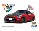 Aoshima 1/24 Snap Car R35 NISSAN GT-R NISMO Special edition 2022 Vibrant Red