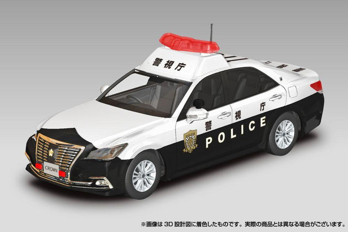 Aoshima 1/32 SNAP KIT #01-PC, TOYOTA CROWN PATROL CAR