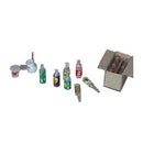 Asuka Miniature Spice 1/24 Diorama Drinks Set A with Decals