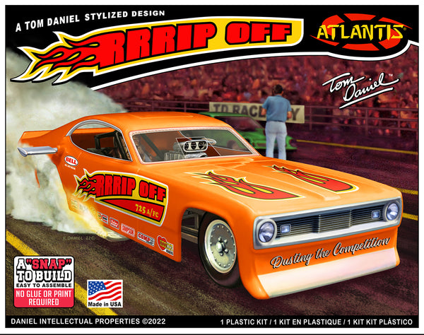 Atlantis 1/32 Snap Tom Daniel RRRRip Off Funny Car