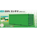 Fujimi 1/24 20ft Container (Green)