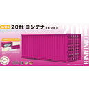 Fujimi 1/24 20ft Container (Pink)