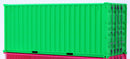 Fujimi 1/24 20ft Container (Green) - PRE ORDER