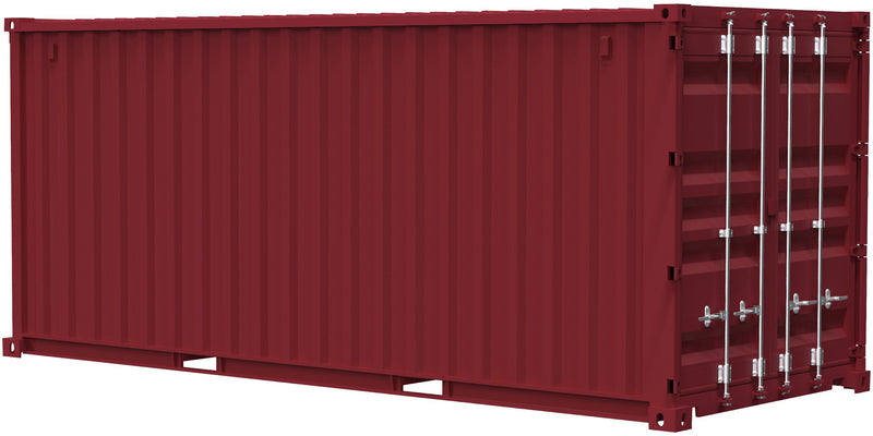 Fujimi 1/24 CAR NEXT Series, 20ft Container (Maroon)