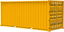 Fujimi 1/24 CAR NEXT Series, 20ft Container (Yellow)