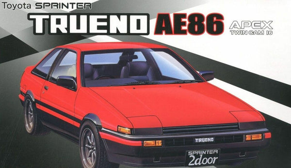 Fujimi 1/24 Toyota 86 Trueno (2 Door GT/APEX Early Production)