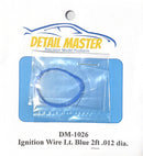 Detail Master DM-1026 Light Blue Ignition Wire .012
