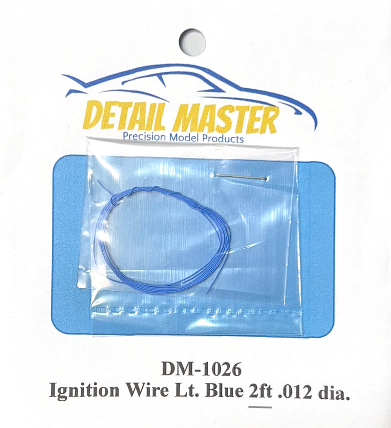Detail Master DM-1026 Light Blue Ignition Wire .012