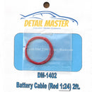 Detail Master DM-1402 Battery Cable Red