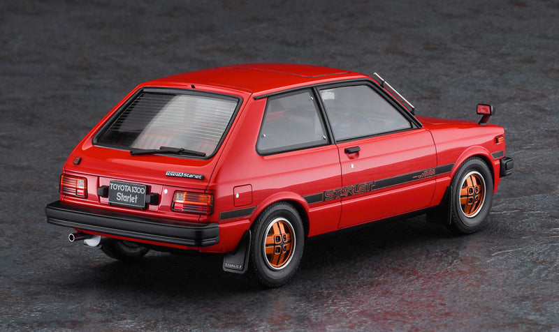 Hasegawa 1/24 TOYOTA STARLET KP61 S (3Door) MIDDLE VERSION 1980