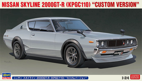 Hasegawa 1/24 Nissan Skyline 2000GT-R (KPGC110) "Custom Version"