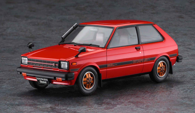 Hasegawa 1/24 TOYOTA STARLET KP61 S (3Door) MIDDLE VERSION 1980