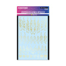 HiQ Parts Fire Tribal Decal Outline Gold (1 Sheet)