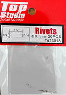 Top Studio TD23018 0.5mm Rivets