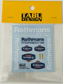 Tabu Design Porsche 962C Option Decals