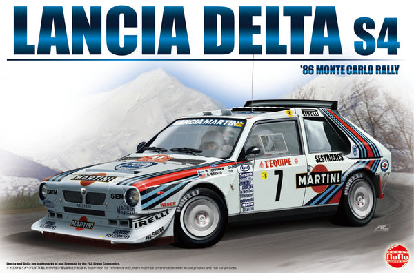 NuNu Hobby 1/24 Racing Series: Lancia Delta S4 '86 Monte Carlo Rally