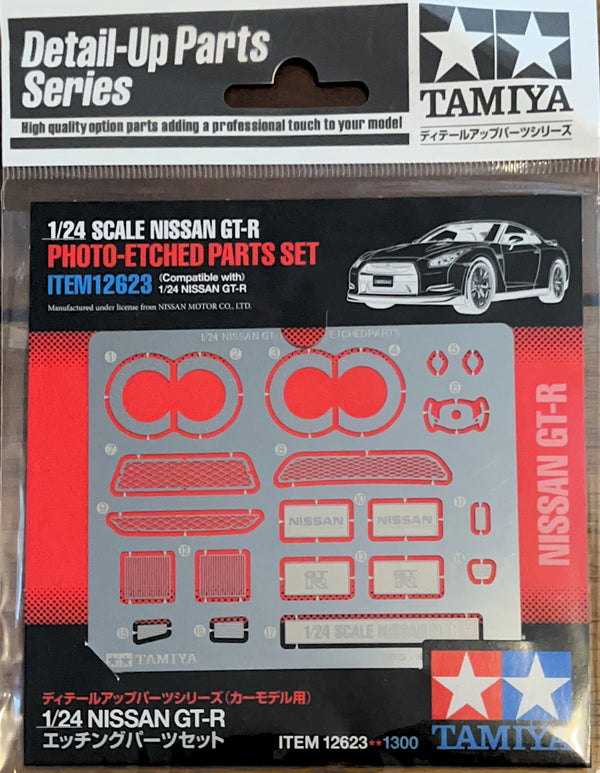 Tamiya 1/24 Nissan GT-R R35 Car Photo-Etched Detail Set