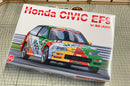 NuNu Hobby PLATZ 1/24 Honda Civic EF9 '92 (AIDA) Jaccs OPEN BOX+ Extras